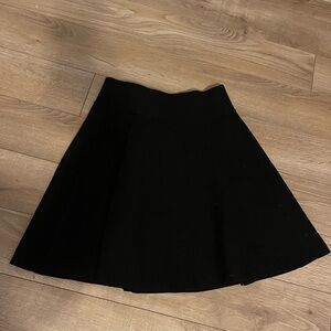 Club Monaco Black Skater Skirt